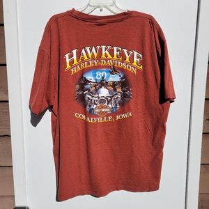 Harley-Davidson Red Short Sleeve Tee